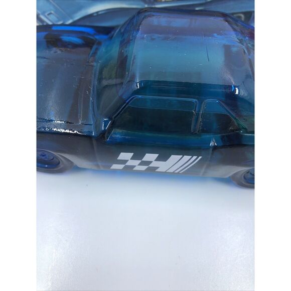 Vintage Avon Men’s Blue Stock Car Racer Decanter Aftershave 5 fl oz. 95% Full - Picture 7 of 14